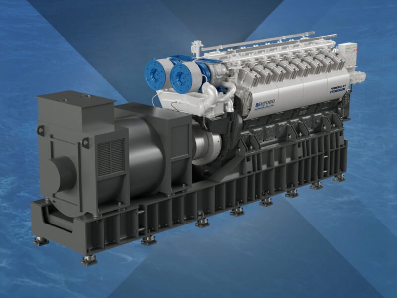 Anglo Belgian BeHydro 12VDZ SI H2 genset