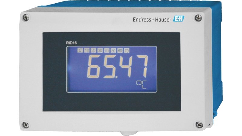 Endress+Hauser Fieldbus Indicator RID16