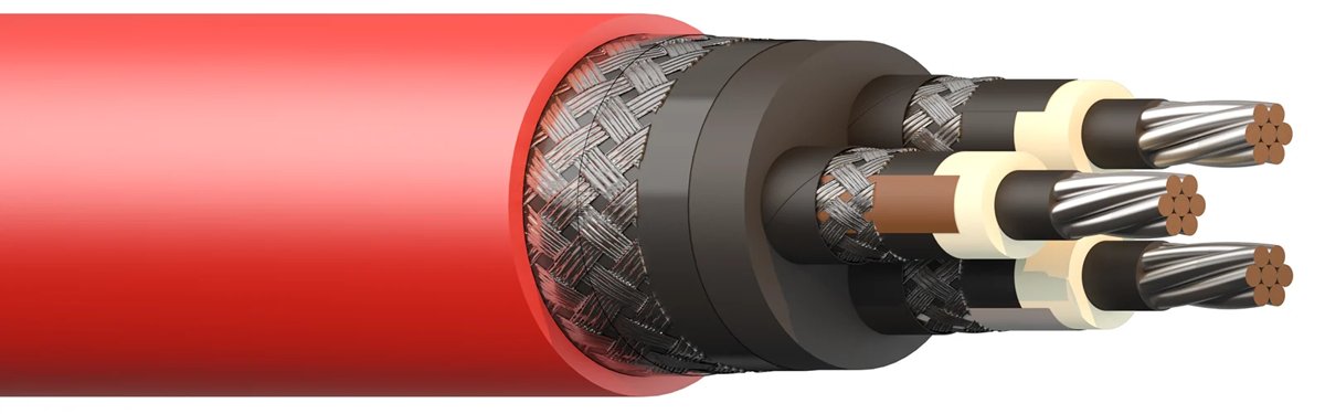 Draka/Prysmian LFHÖF-HV 3Cx150mm2 6/10kV