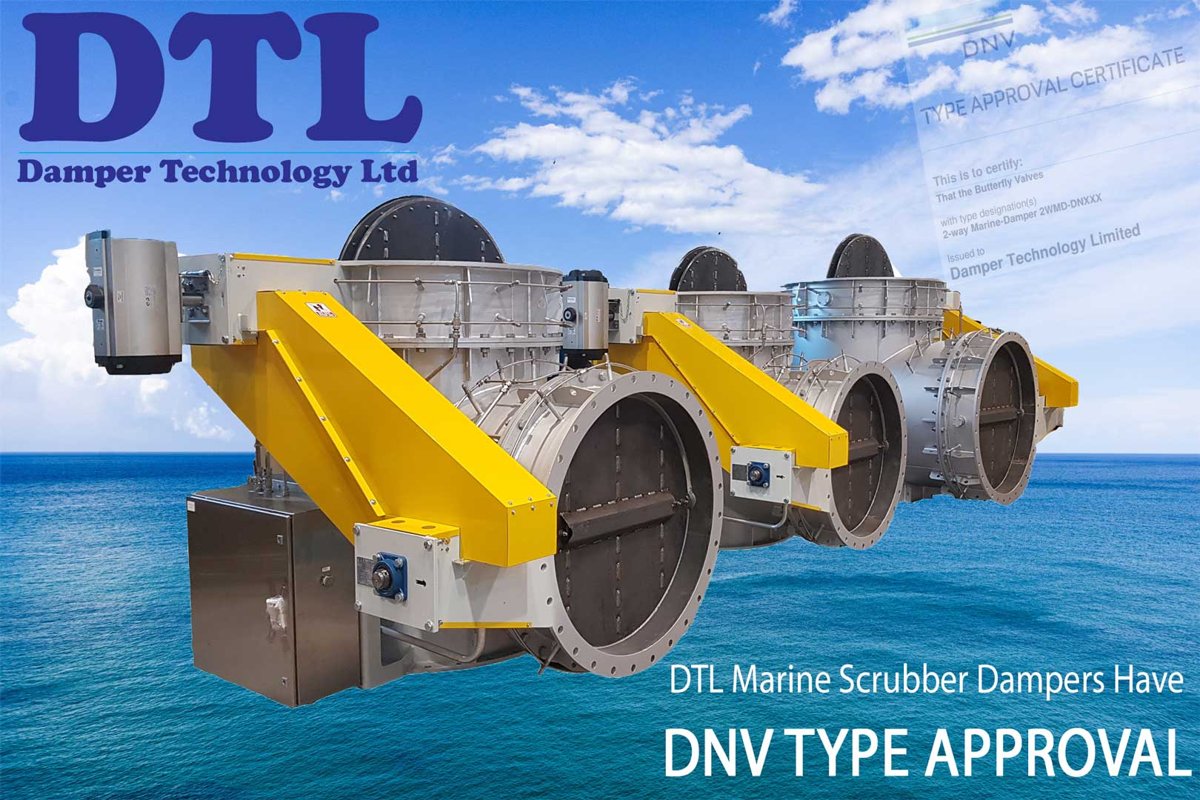 Damper Technology Limited 2-way Marine-Damper 2WMD-DNXXX
