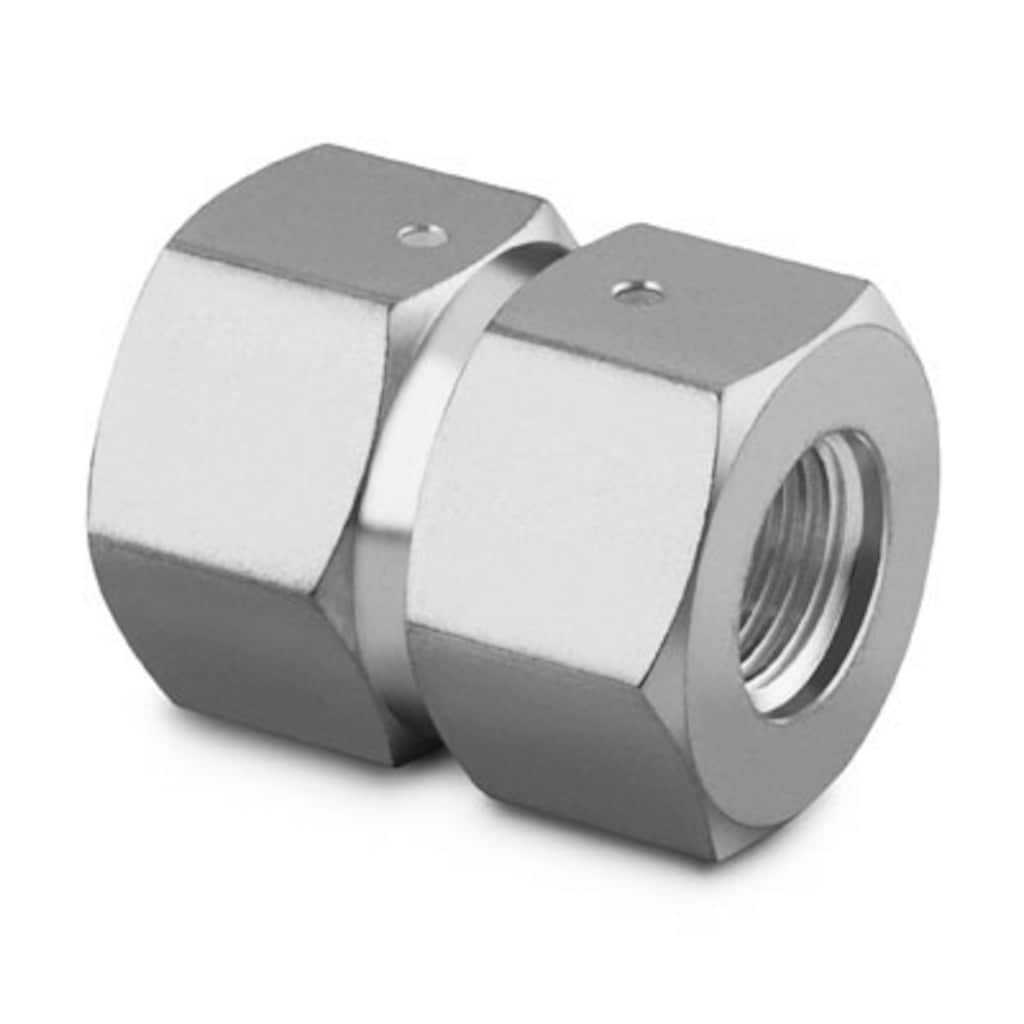 Swagelok 316 Stainless Steel VCR Face Seal Fitting, Double Female Reducing Union, 1/2 in. Female VCR x 1/4 in. Female VCR