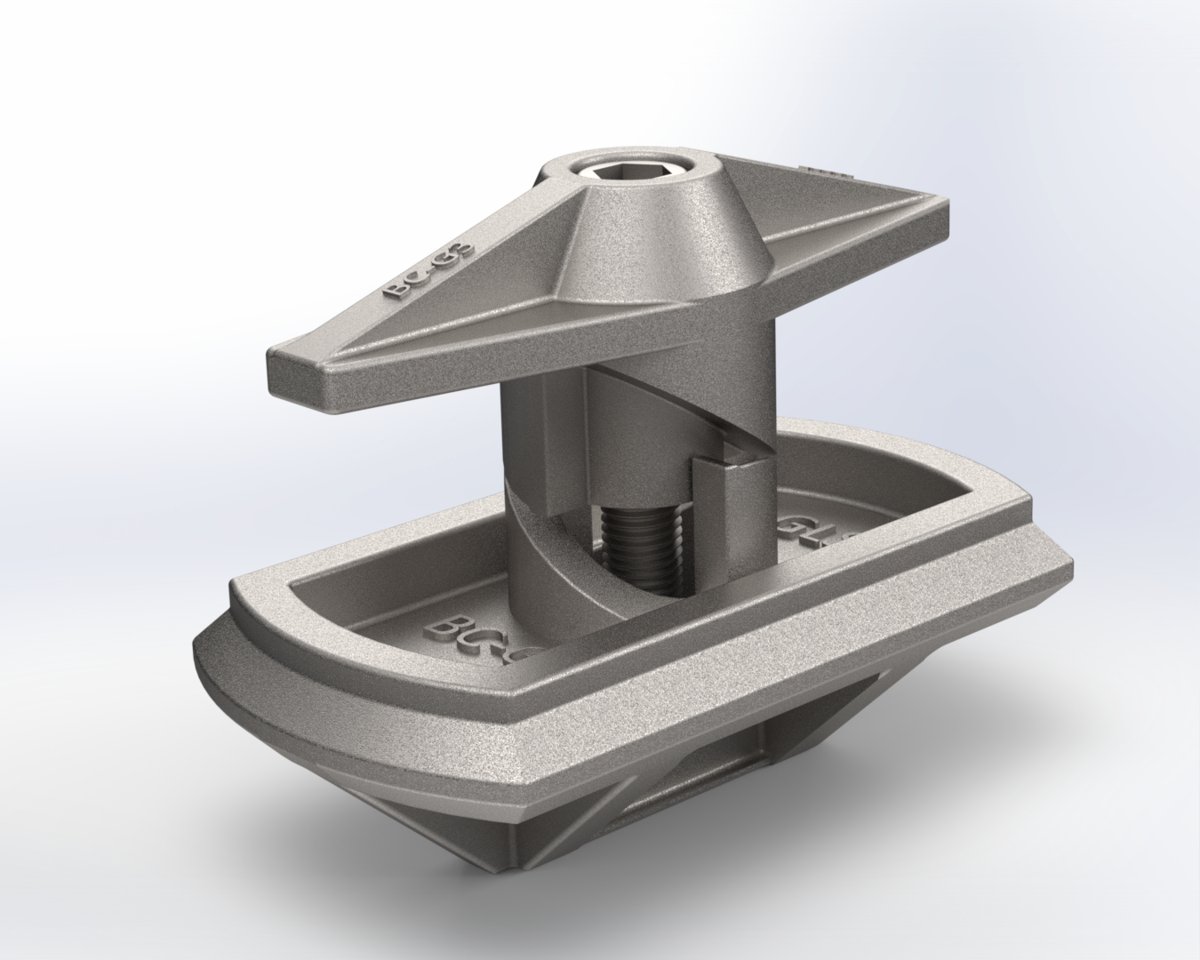 Kunshan Luckysea Industrial Lockable Stacking Cone with Pressure Adapter E1-15/270A