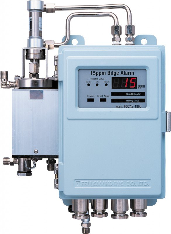 Fellow Kogyo Models: FOCAS 1800 and FOCAS 1800A 15 ppm Bilge Alarm.