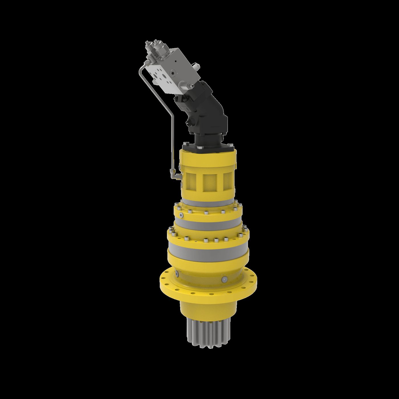 Dinamic Oil Pinions for Thruster steering