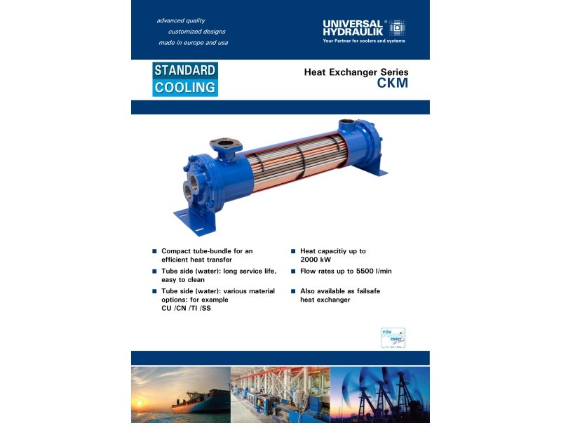 Universal Hydraulik Temperature range: See design data