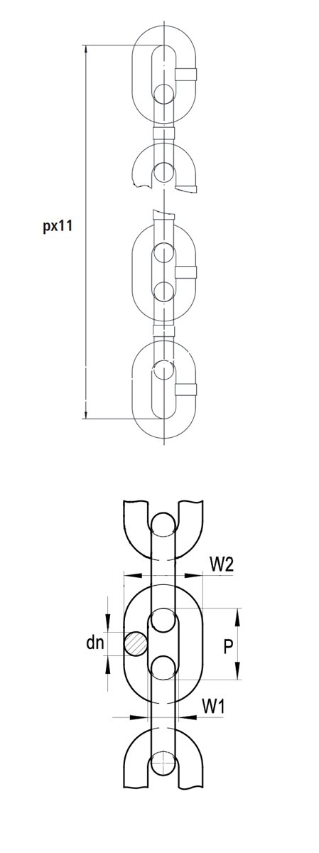 KITO CHAIN ITALIA F32M261)