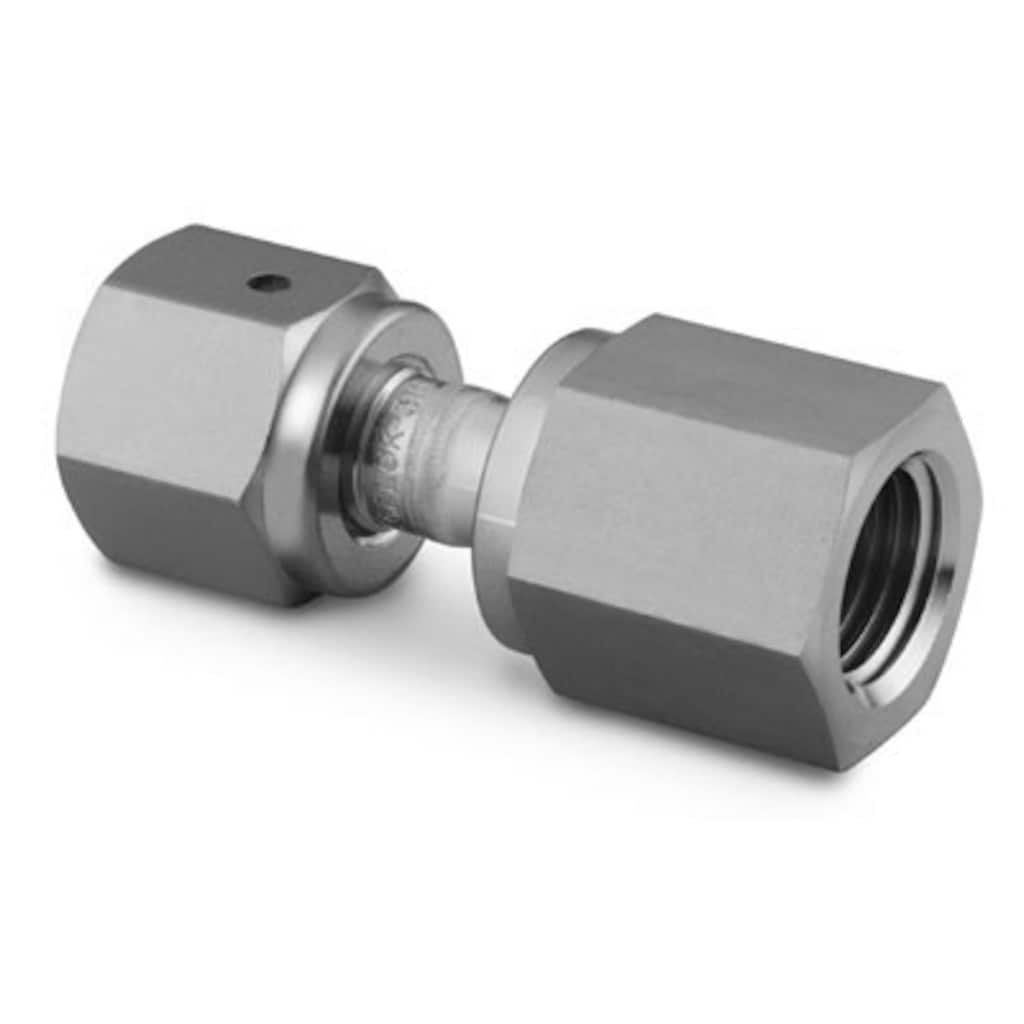 Swagelok 316 Stainless Steel VCO O-Ring Face Seal Fitting, Female NPT Connector, 1/2 in. Female VCO Fitting x 1/2 in. FNPT