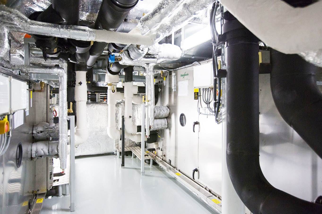 FläktGroup Marine MAXXAIR Emergency 10000m3h engine room
