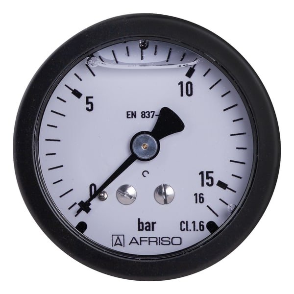AFRISO Glycerine filled Bourdon tube pressure gauges RF50Gly | 85063611
