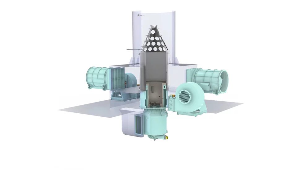 SAACKE GCU compact (Gas Combustion Unit Standard)