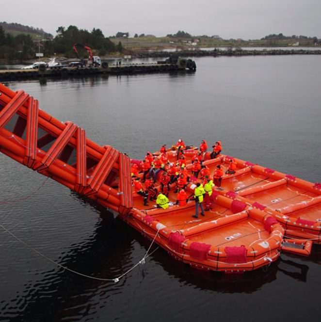 Liferaft Systems Australia MINI Slide Type 2 (4 Meter) evacuation slide.