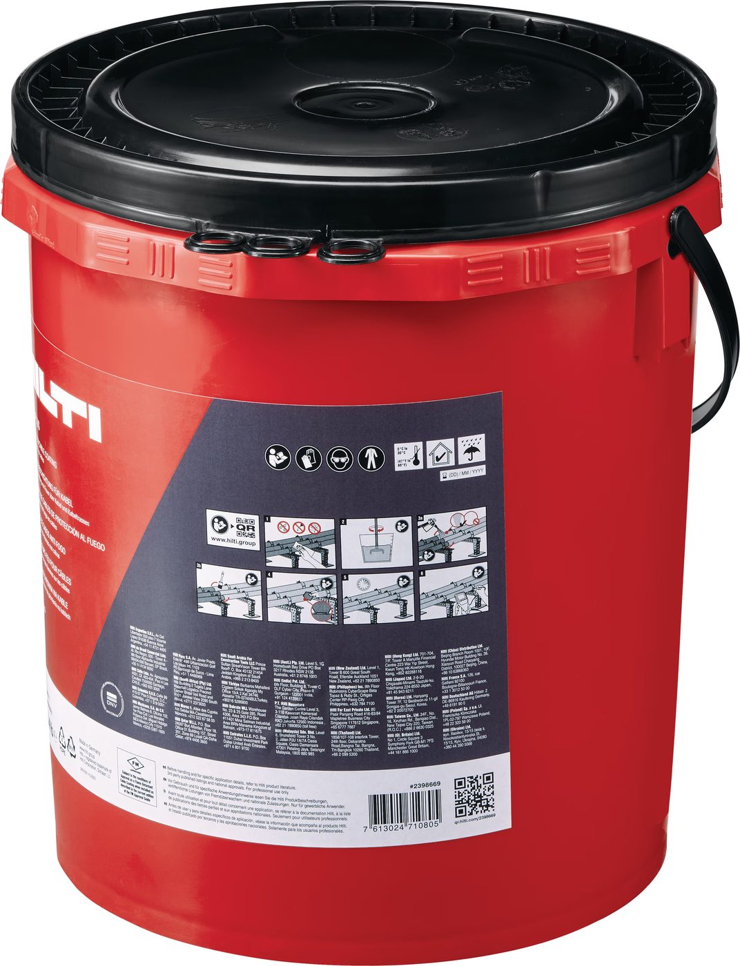 Hilti FIRE PROTECTION CABLE COATING CP 679A Plus