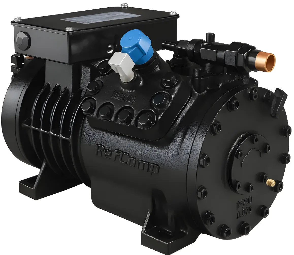Refcomp SPT Series – SPT41 / SPT42 (CO2 Transcritical Semi-hermetic Piston Compressor, 21 models)