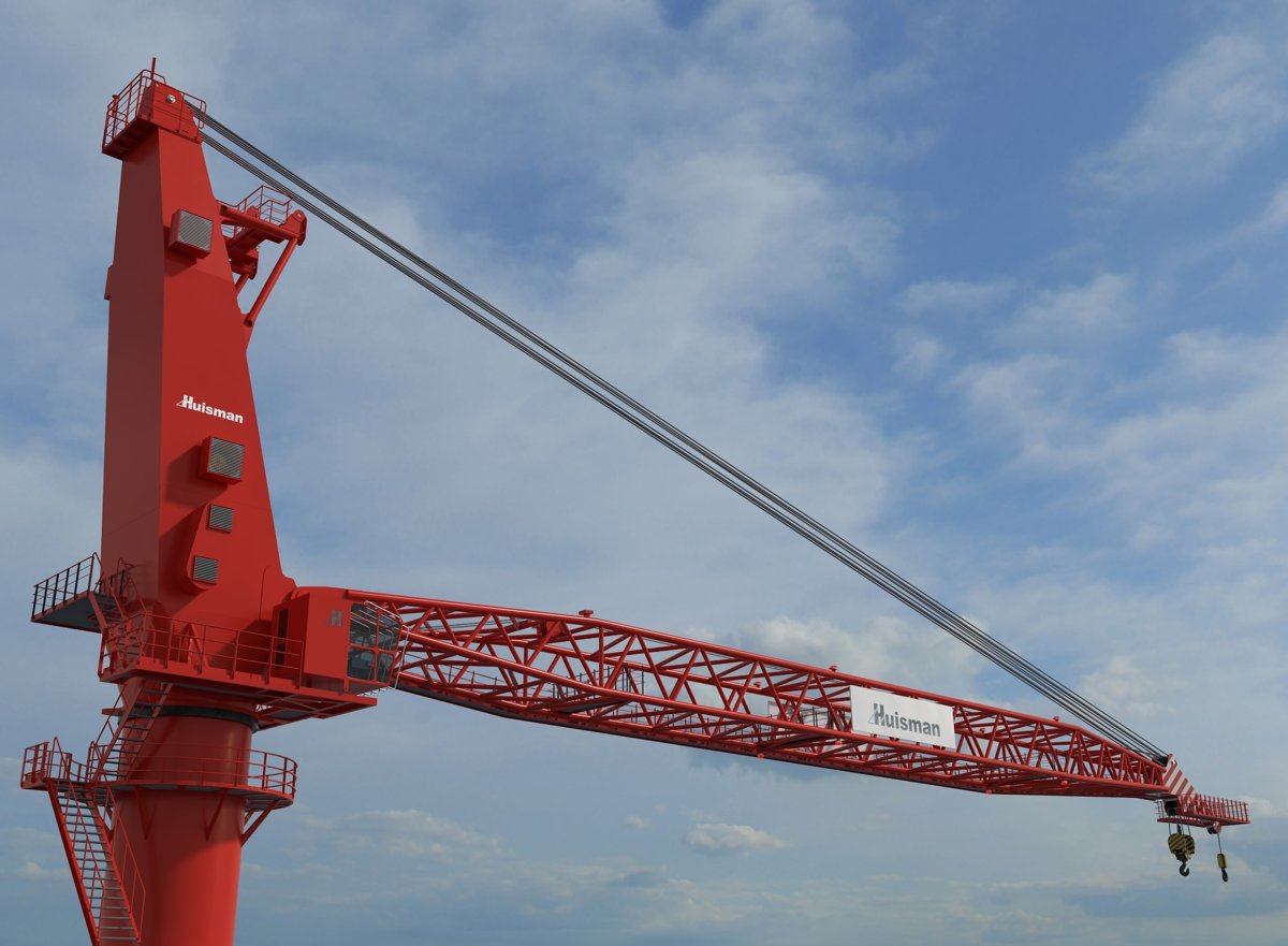 Huisman Pedestal Mounted Crane (PMC)