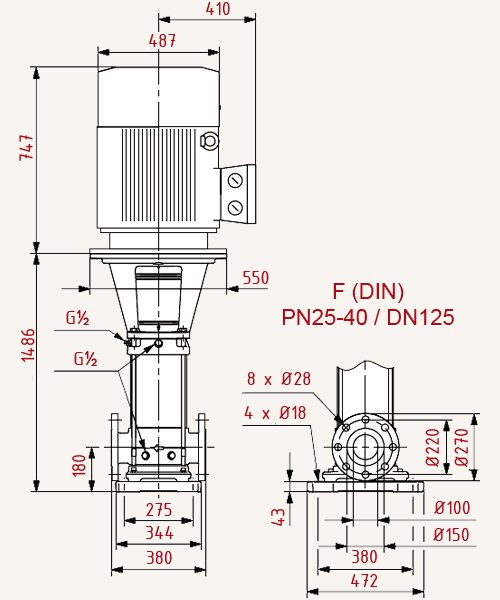 Grundfos Marine CRN-150-5