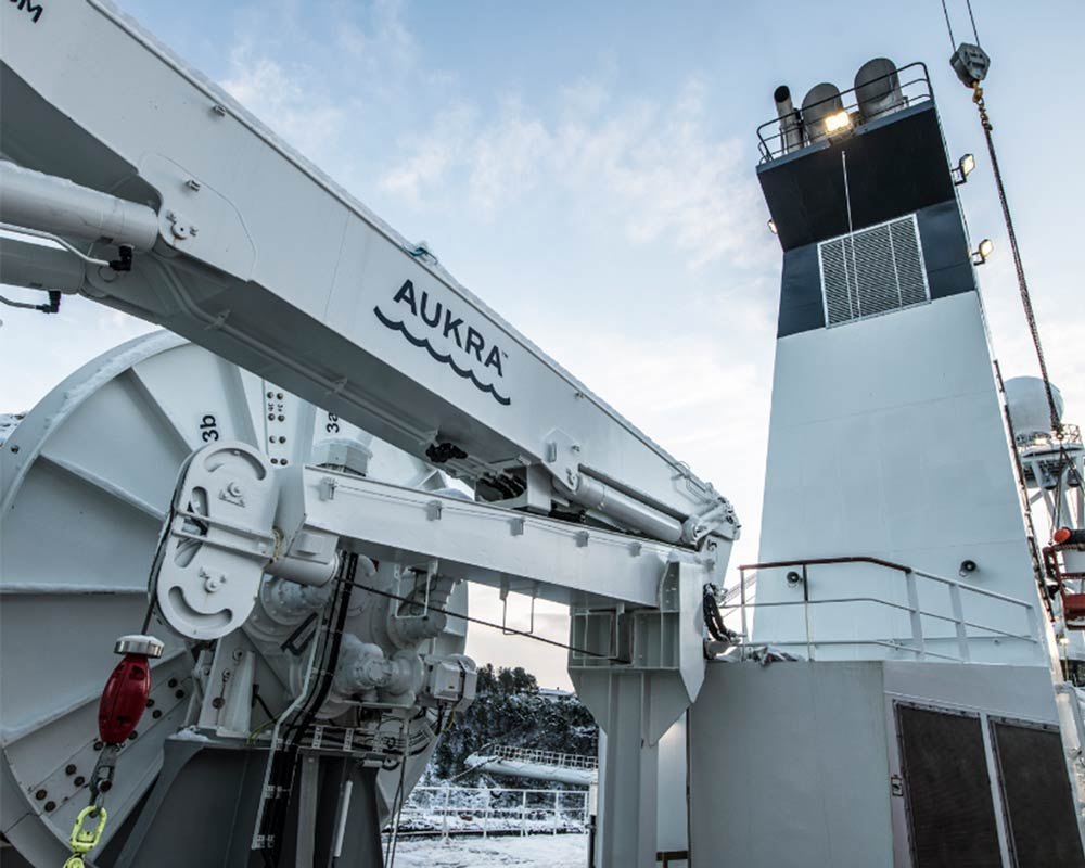 Aukra Maritime AMW-H 400kN Windlass