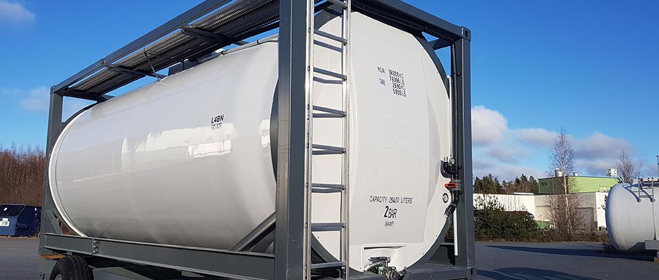 INOX India 20' ISO/CSC Tank Container CVA-6K-350
