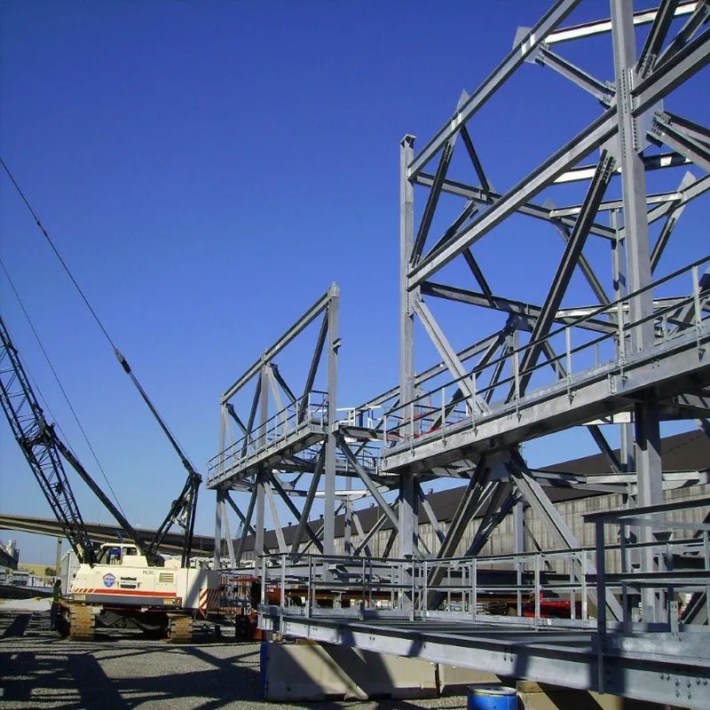 Nordic Steel Frame for multi discharge tank