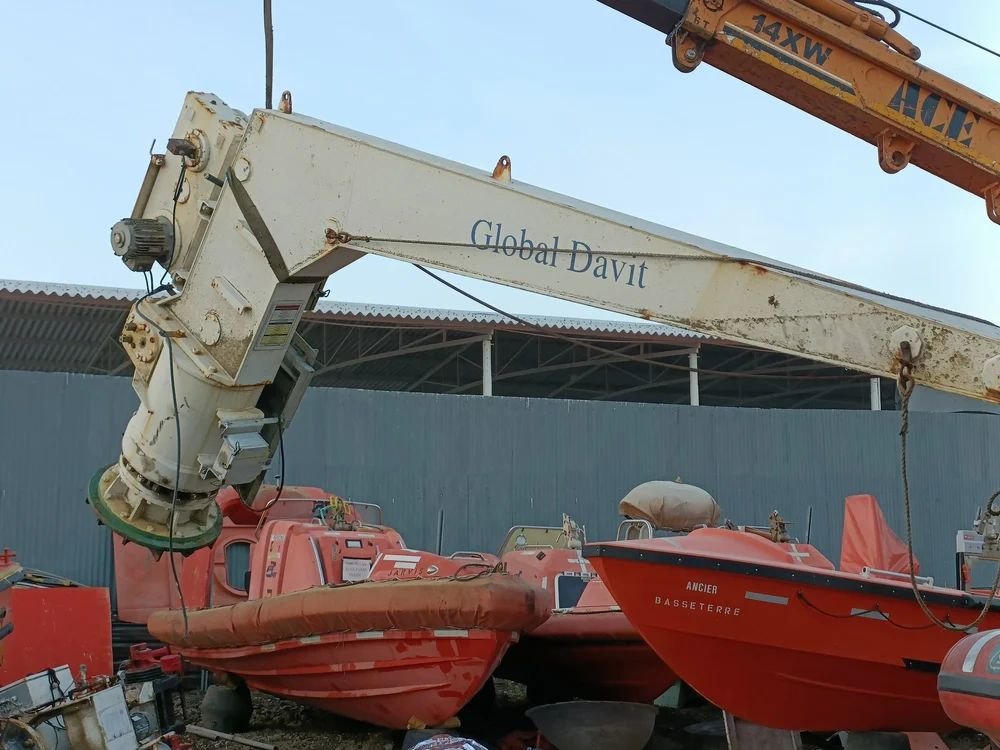 Global Davit Rescue boat davit type Rhp.15/2,1