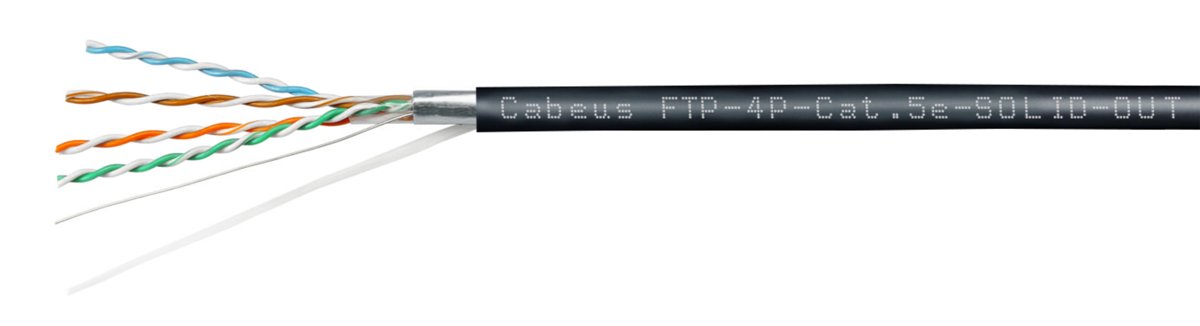 AP MOG Solutions FIRE RESISTANT S/FTP 4x2x23AWG CAT 5e, CAT 6, CAT 6A, CAT 7, CAT 7A