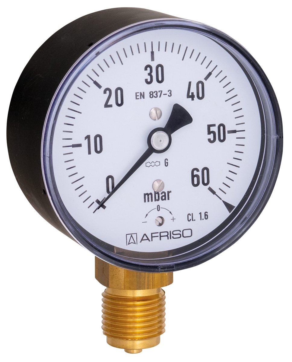 AFRISO Standard capsule pressure gauges KP80 | 35055201