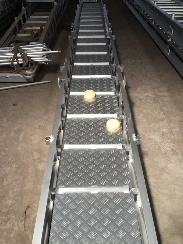 Jiangyan City Marine Outfitting Accomodation ladders; 12,14,16,18,20,22,24,26,28,30,32,34,36,38,40,42,44,46,48,50,52,54, 56 & 60 steps
