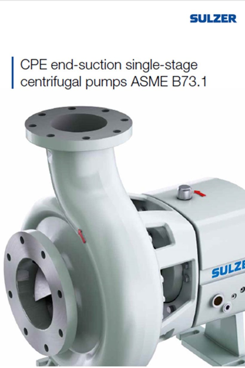 Sulzer CPE ANSI Process Pump