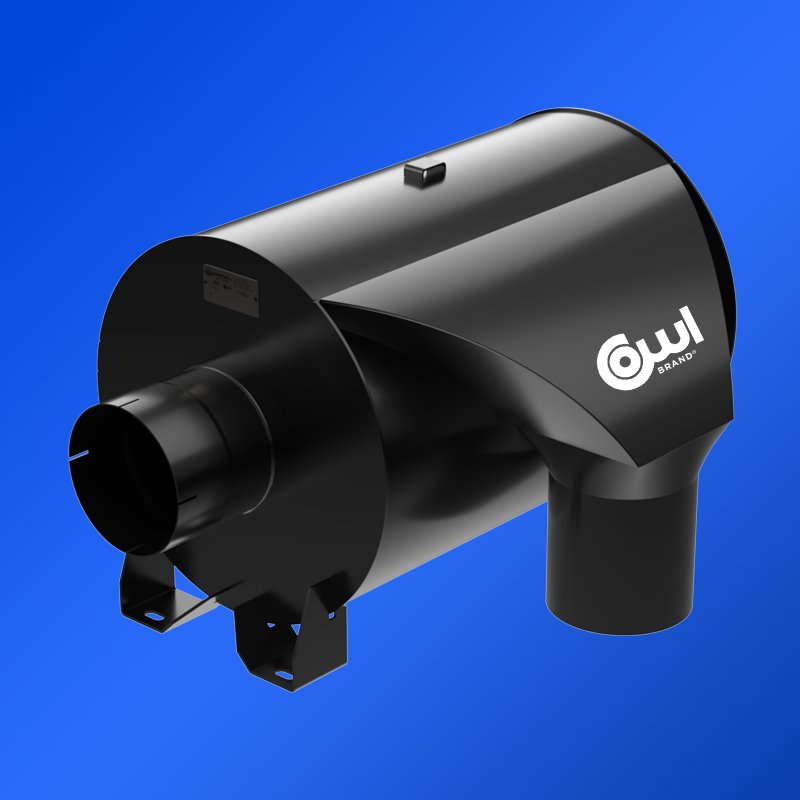 Belmar Industries Compact Silencer CC1 Series — Critical Grade, Body Style 1