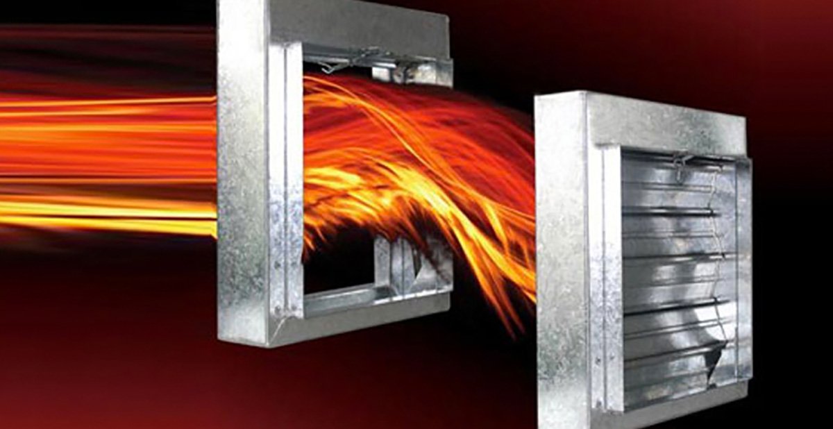 Witt & Sohn Aktiengesellschaft Fire Dampers - Single Bladed Circular Fire Damper (“IGW fire Damper, BK250, BK315 up to BK1800” for use in A-Class Steel Decks)