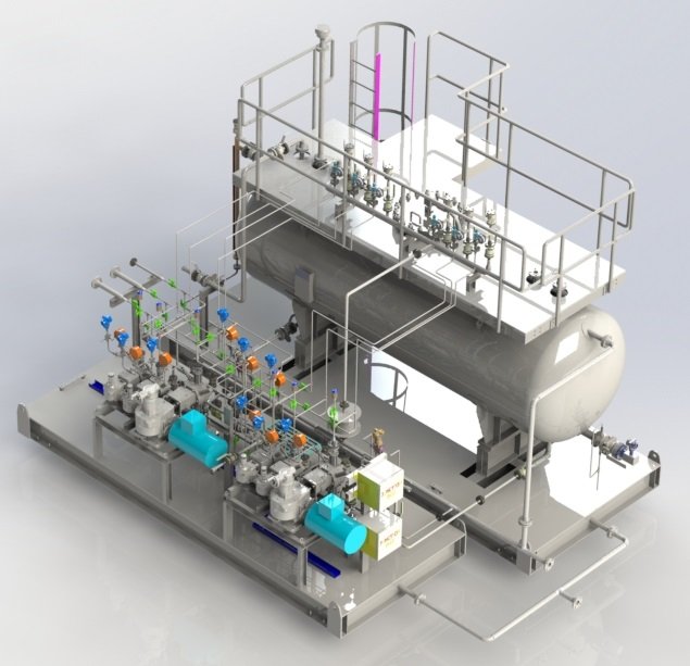 Rudiment Engineering Transport skid