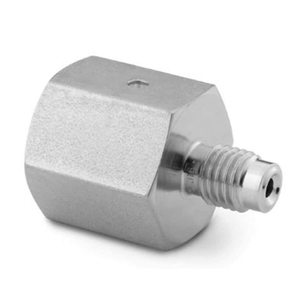 Swagelok 316 Stainless Steel VCR Face Seal Fitting, Reducing Adapter Body, 1/8 in. VCR x 1/4 in. Female VCR