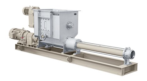 Heishin NZF/TNZF Series - NZF, TNZF dewatered cake pressure feed pumps