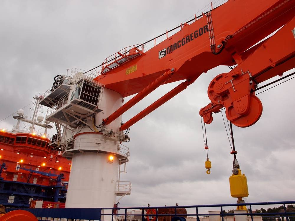 MacGregor GLE 40t Crane