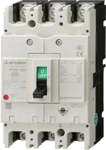 Mitsubishi Electric Corporation Fukuyama Works NF 125, NF 160 and NF 250