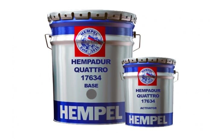 Hempel Hempadur Quattro 17634/Hempalin Enamel 5214L