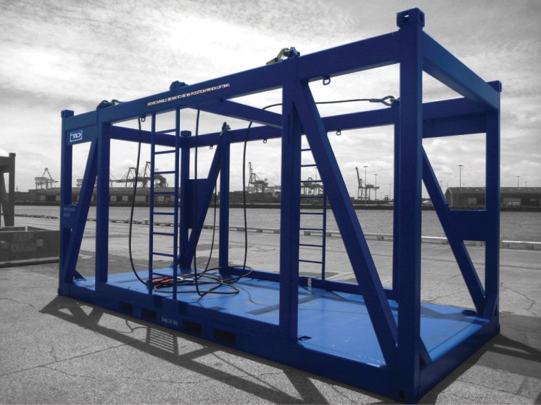 NOV ELMAR, a division of National Oilwell Varco UK Limited Frame for Dual Output SCSSV/MV