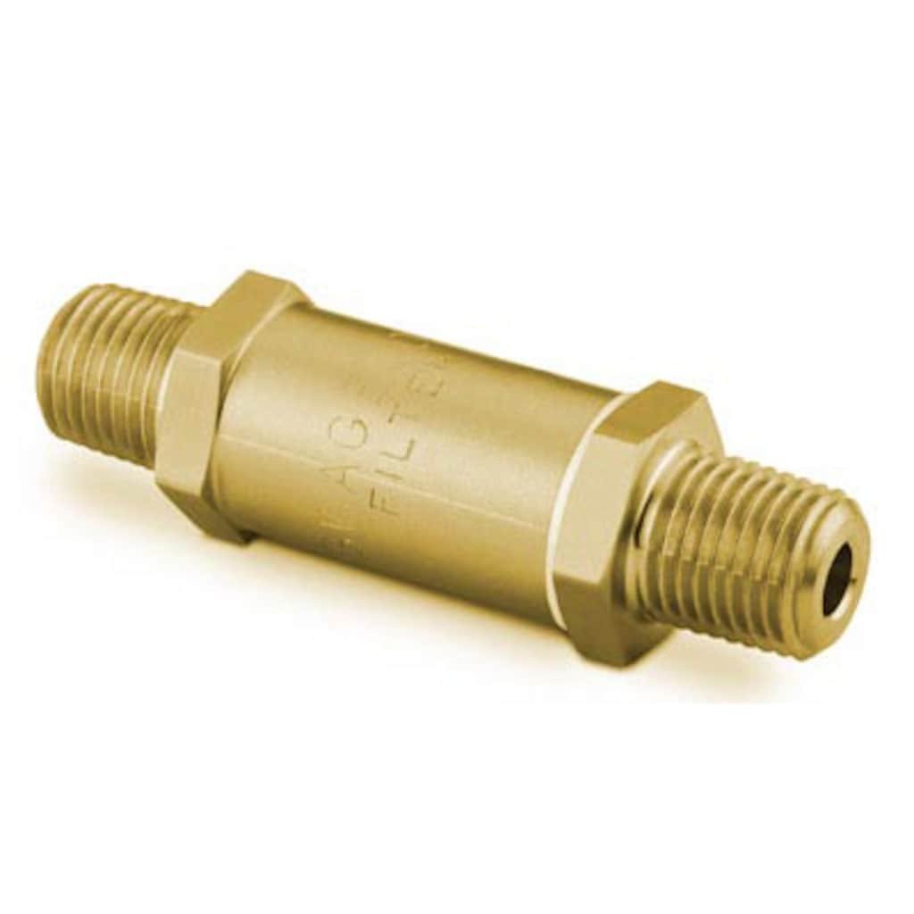 Swagelok Brass In-Line Particulate Filter, 1/4 in. Male NPT, 15 Micron Pore Size, SC-11 Cleaned
