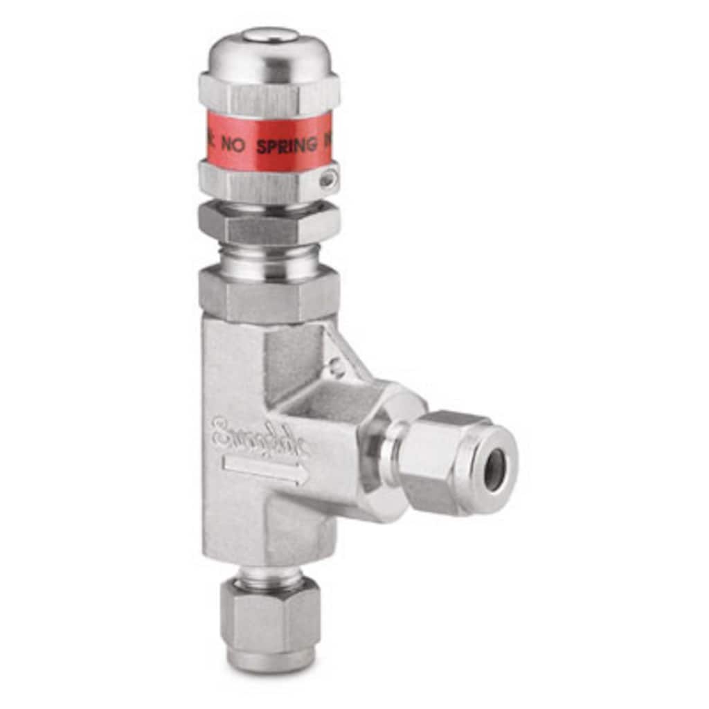 Swagelok Soupape proportionnelle haute pression en acier inoxydable, raccord pour tube Swagelok 8 mm