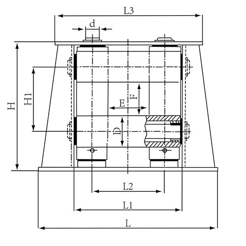Boomarine CB 3062-79 Five-Roller Fairlead Type C