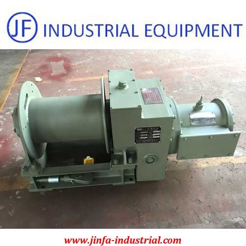 Taizhou City Jingang Ship Machinery 16kN Electric Winch, 16kN Pneumatic Winch, 10kN Electric Winch, 10kN Pneumatic Winch