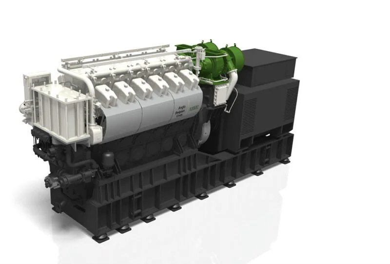 Anglo Belgian 12VDZ genset
