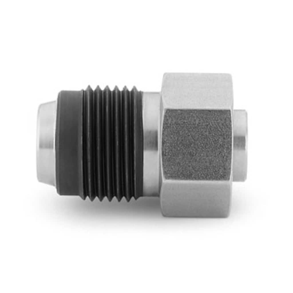 Swagelok 316 Stainless Steel Swagelok Medium Pressure Tube Fitting, Plug, 1/4 in. Tube OD