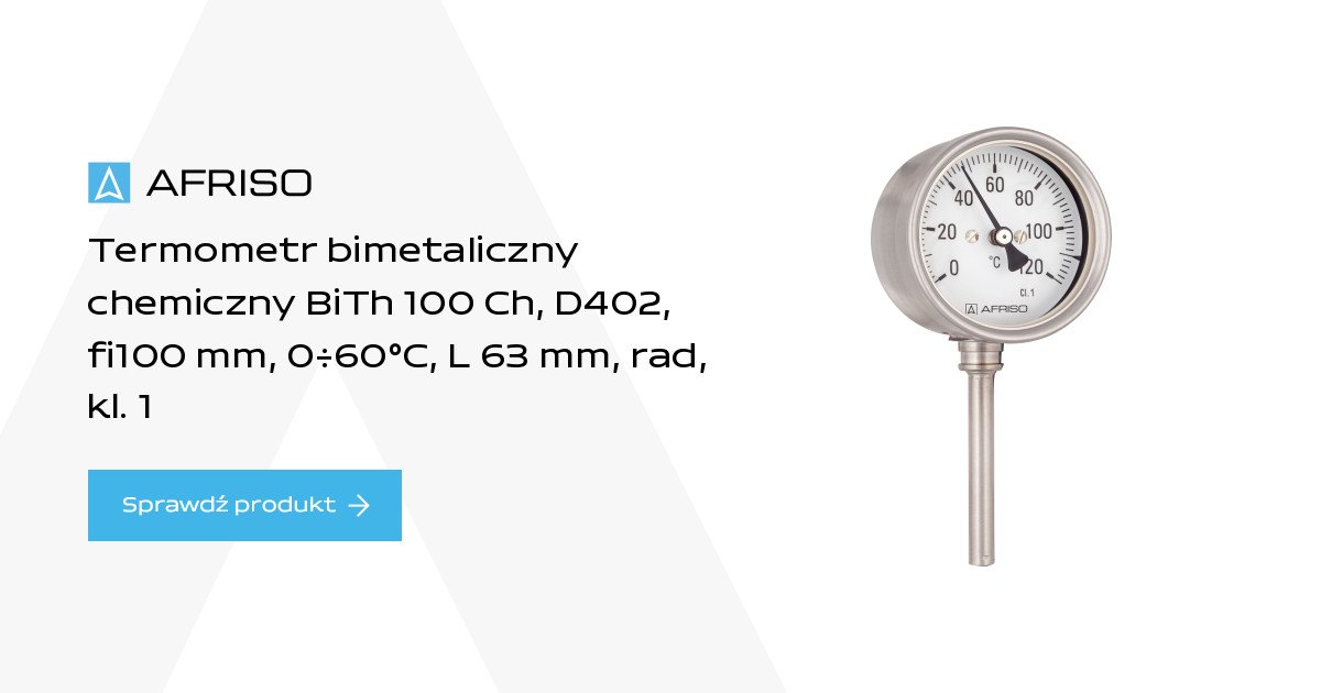 AFRISO bimetal thermometer BiTh 100 Ch | 66832402