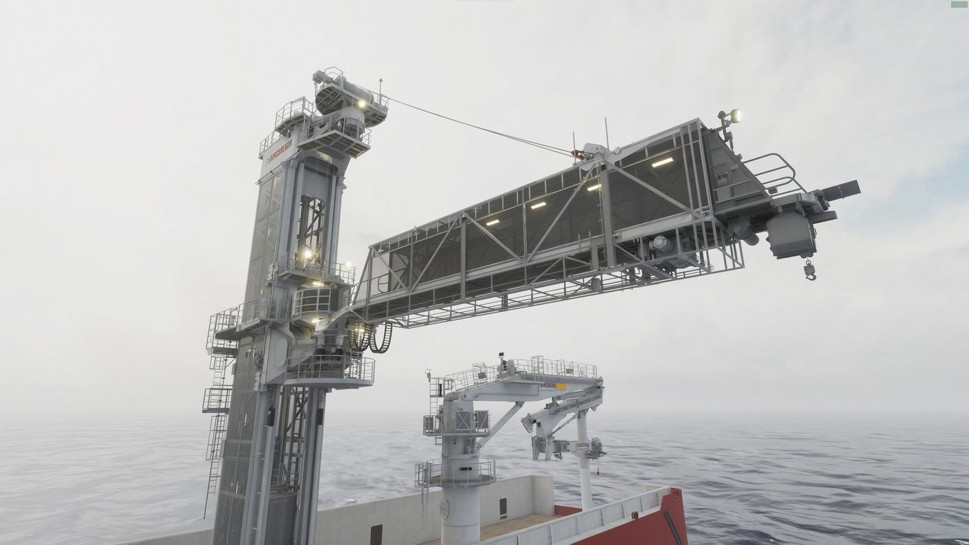 MacGregor Norway Horizon V4 lift - Alimak ME2000 / Direct drive lift / Machine room / Variable landing level