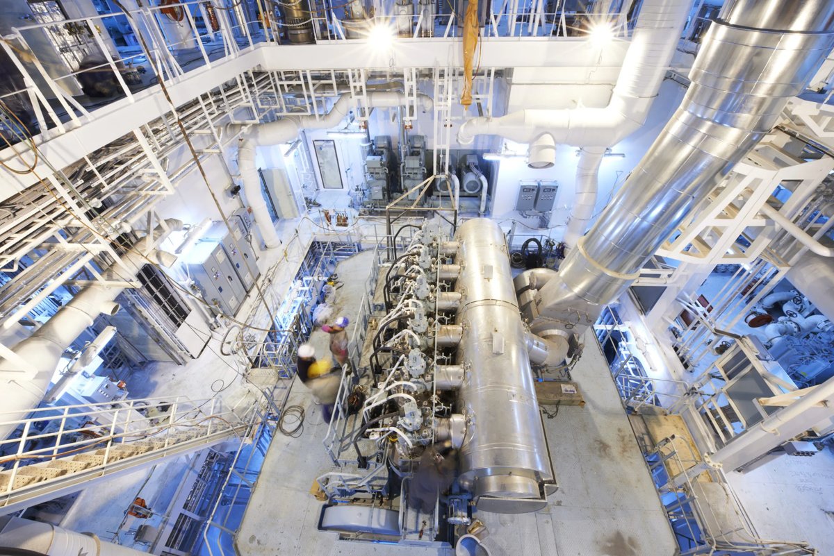 Vortice Marine VM-C Supply 50000m3h engine room