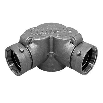 FPPI Siamese FDC Double Clapper 90°