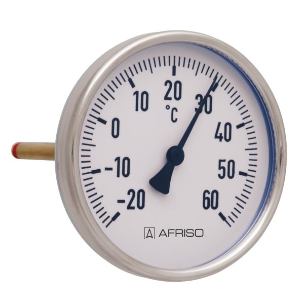 AFRISO Bimetal air duct thermometer BiTh 100 LKF | 65813211