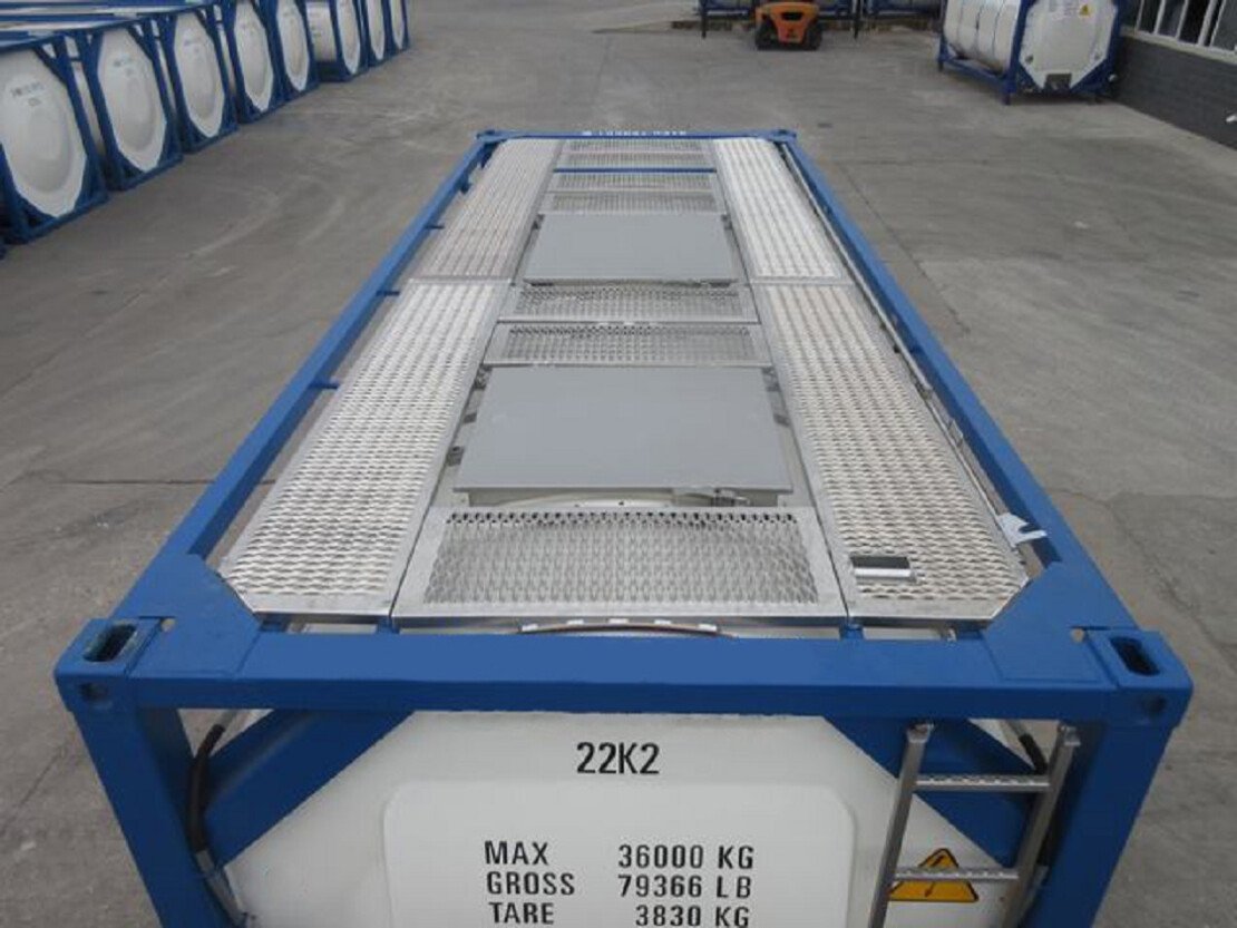 Umoe Advanced Composites 20ft ISO/CSC container - dwg ref. TS-4481