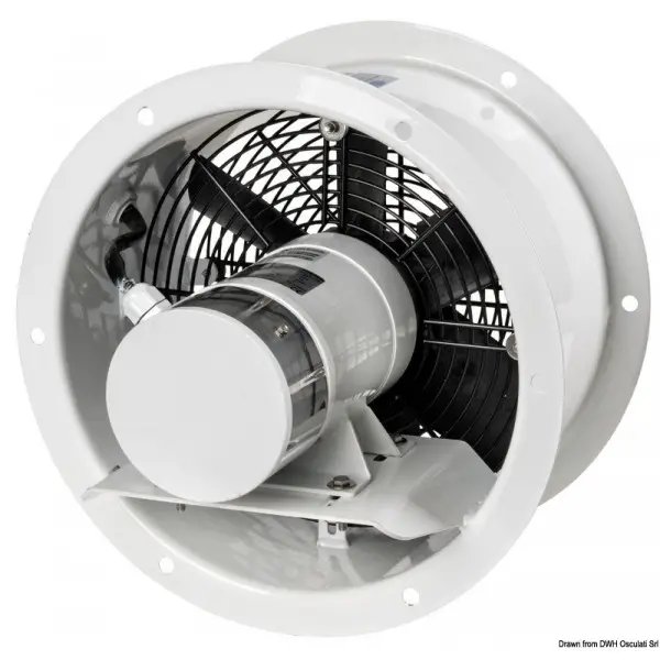 CEM elettromeccanica Axial Fan 24V 300W FP (Osculati ref. OSC-16.103.04)