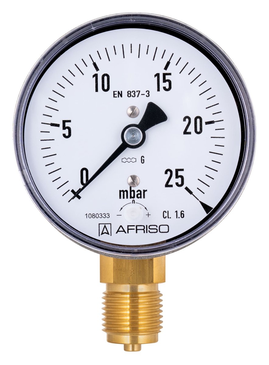AFRISO Standard capsule pressure gauges KP63 | 35004301